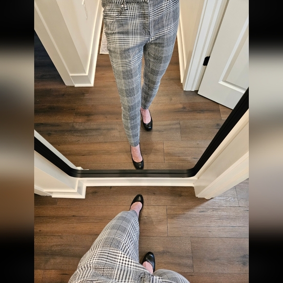 Refuge Plaid Skinny Pants - Size 8 - Picture 5 of 12